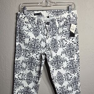 Kut from the Kloth Black and White Ankle Pants